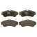 Brake Pad Set, disc brake GDB3271 TRW, Thumbnail 3