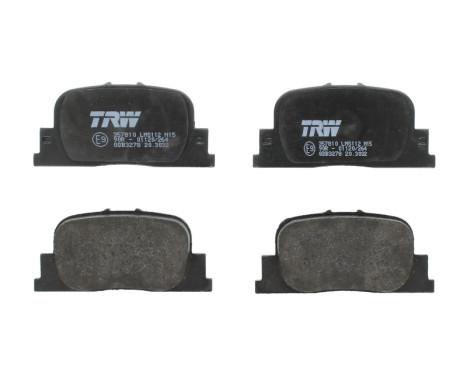 Brake Pad Set, disc brake GDB3278 TRW