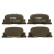 Brake Pad Set, disc brake GDB3278 TRW, Thumbnail 3