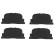 Brake Pad Set, disc brake GDB3278 TRW, Thumbnail 4