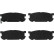Brake Pad Set, disc brake GDB3303 TRW, Thumbnail 3
