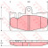 Brake Pad Set, disc brake GDB3323 TRW