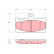 Brake Pad Set, disc brake GDB3323 TRW, Thumbnail 2