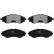 Brake Pad Set, disc brake GDB3345 TRW, Thumbnail 2