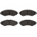 Brake Pad Set, disc brake GDB3345 TRW, Thumbnail 3
