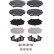Brake Pad Set, disc brake GDB3356 TRW, Thumbnail 2