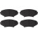 Brake Pad Set, disc brake GDB3356 TRW, Thumbnail 3
