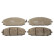 Brake Pad Set, disc brake GDB3361 TRW, Thumbnail 3