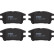 Brake Pad Set, disc brake GDB3379 TRW, Thumbnail 2