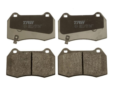 Brake Pad Set, disc brake GDB3381 TRW, Image 3