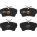 Brake Pad Set, disc brake GDB339 TRW, Thumbnail 2