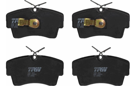 Brake Pad Set, disc brake GDB339 TRW, Image 2