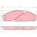 Brake Pad Set, disc brake GDB3394 TRW, Thumbnail 2