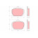 Brake Pad Set, disc brake GDB340 TRW, Thumbnail 2