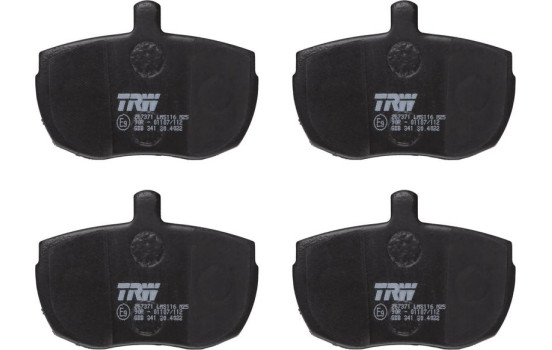 Brake Pad Set, disc brake GDB341 TRW, Image 2