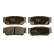 Brake Pad Set, disc brake GDB3413 TRW, Thumbnail 3