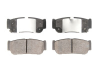 Brake Pad Set, disc brake GDB3417 TRW