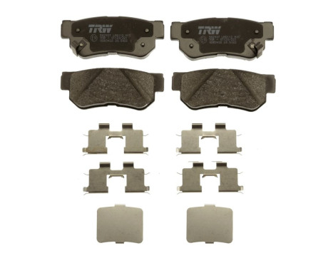 Brake Pad Set, disc brake GDB3432 TRW, Image 3