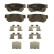 Brake Pad Set, disc brake GDB3432 TRW, Thumbnail 3