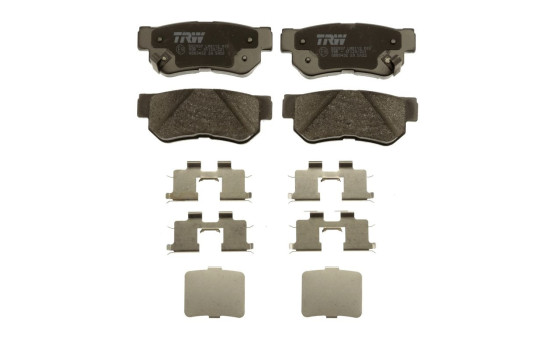 Brake Pad Set, disc brake GDB3432 TRW, Image 3