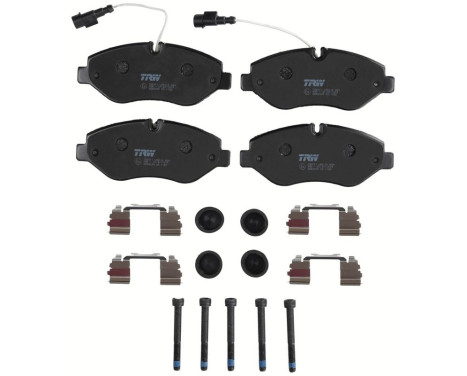 Brake Pad Set, disc brake GDB3439 TRW, Image 2