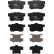 Brake Pad Set, disc brake GDB3447 TRW, Thumbnail 2