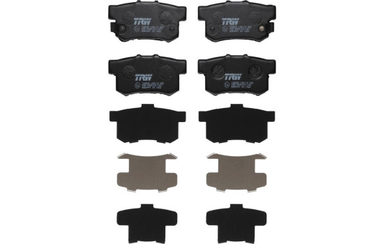 Brake Pad Set, disc brake GDB3447 TRW, Image 2