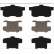Brake Pad Set, disc brake GDB3447 TRW, Thumbnail 5