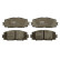 Brake Pad Set, disc brake GDB3459 TRW, Thumbnail 3