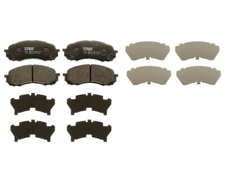 Brake Pad Set, disc brake GDB3469 TRW, Image 3