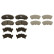 Brake Pad Set, disc brake GDB3469 TRW, Thumbnail 3