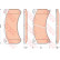 Brake Pad Set, disc brake GDB3489 TRW