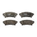 Brake Pad Set, disc brake GDB3497 TRW