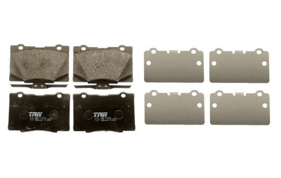 Brake Pad Set, disc brake GDB3498 TRW, Image 3