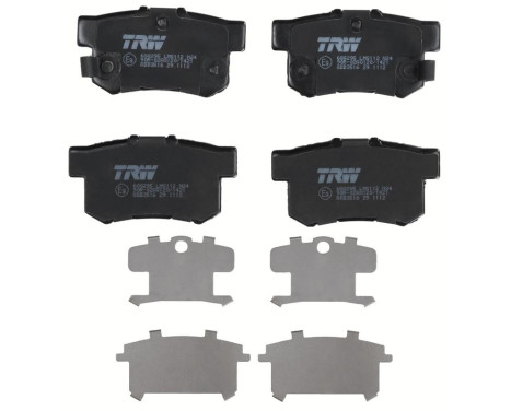 Brake Pad Set, disc brake GDB3516 TRW, Image 3