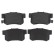 Brake Pad Set, disc brake GDB3516 TRW, Thumbnail 4