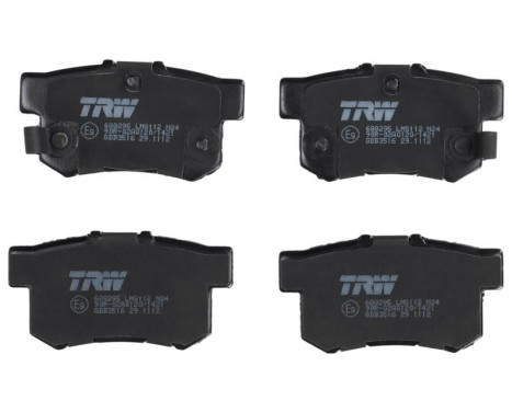Brake Pad Set, disc brake GDB3516 TRW, Image 5