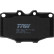 Brake Pad Set, disc brake GDB352 TRW, Thumbnail 4
