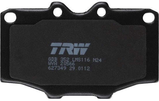 Brake Pad Set, disc brake GDB352 TRW, Image 4