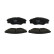 Brake Pad Set, disc brake GDB3532 TRW