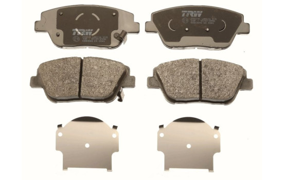 Brake Pad Set, disc brake GDB3540 TRW, Image 3