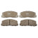 Brake Pad Set, disc brake GDB355 TRW, Thumbnail 3