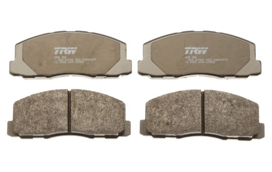 Brake Pad Set, disc brake GDB355 TRW, Image 3