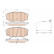 Brake Pad Set, disc brake GDB3553 TRW, Thumbnail 2