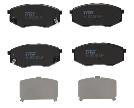 Brake Pad Set, disc brake GDB3553 TRW, Image 3
