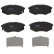 Brake Pad Set, disc brake GDB3553 TRW, Thumbnail 3