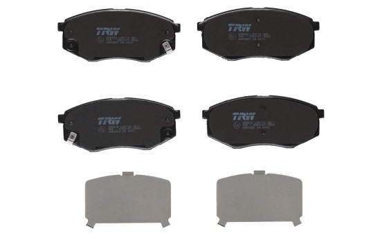Brake Pad Set, disc brake GDB3553 TRW, Image 3