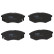 Brake Pad Set, disc brake GDB3553 TRW, Thumbnail 4