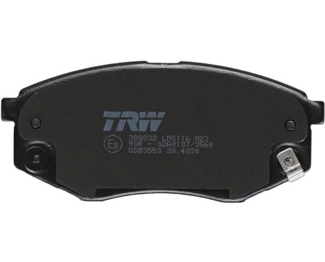 Brake Pad Set, disc brake GDB3553 TRW, Image 6