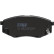 Brake Pad Set, disc brake GDB3553 TRW, Thumbnail 6